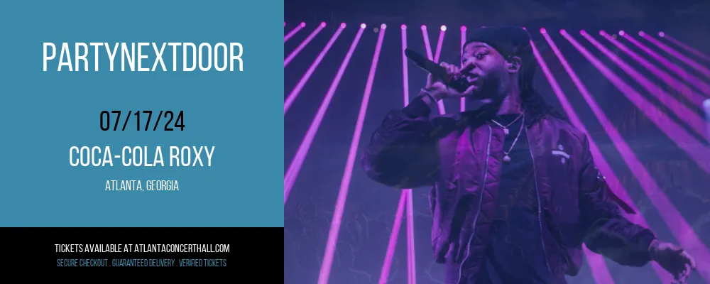 Partynextdoor at Coca-Cola Roxy