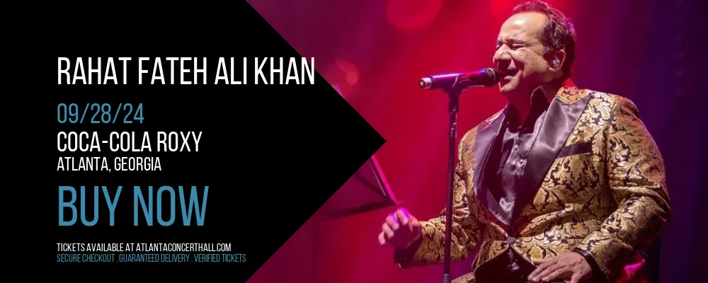 Rahat Fateh Ali Khan at Coca-Cola Roxy