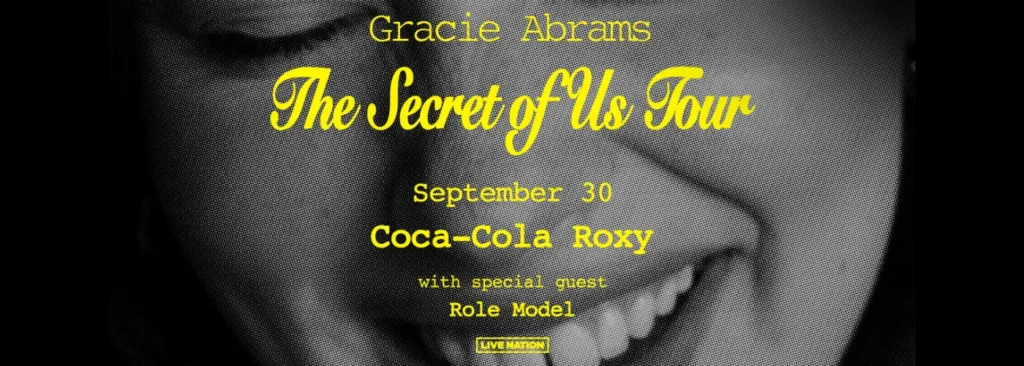 Gracie Abrams at Coca-Cola Roxy